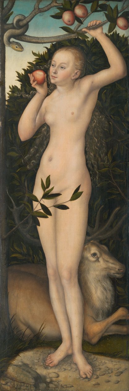 Havva by Lucas Cranach the Elder