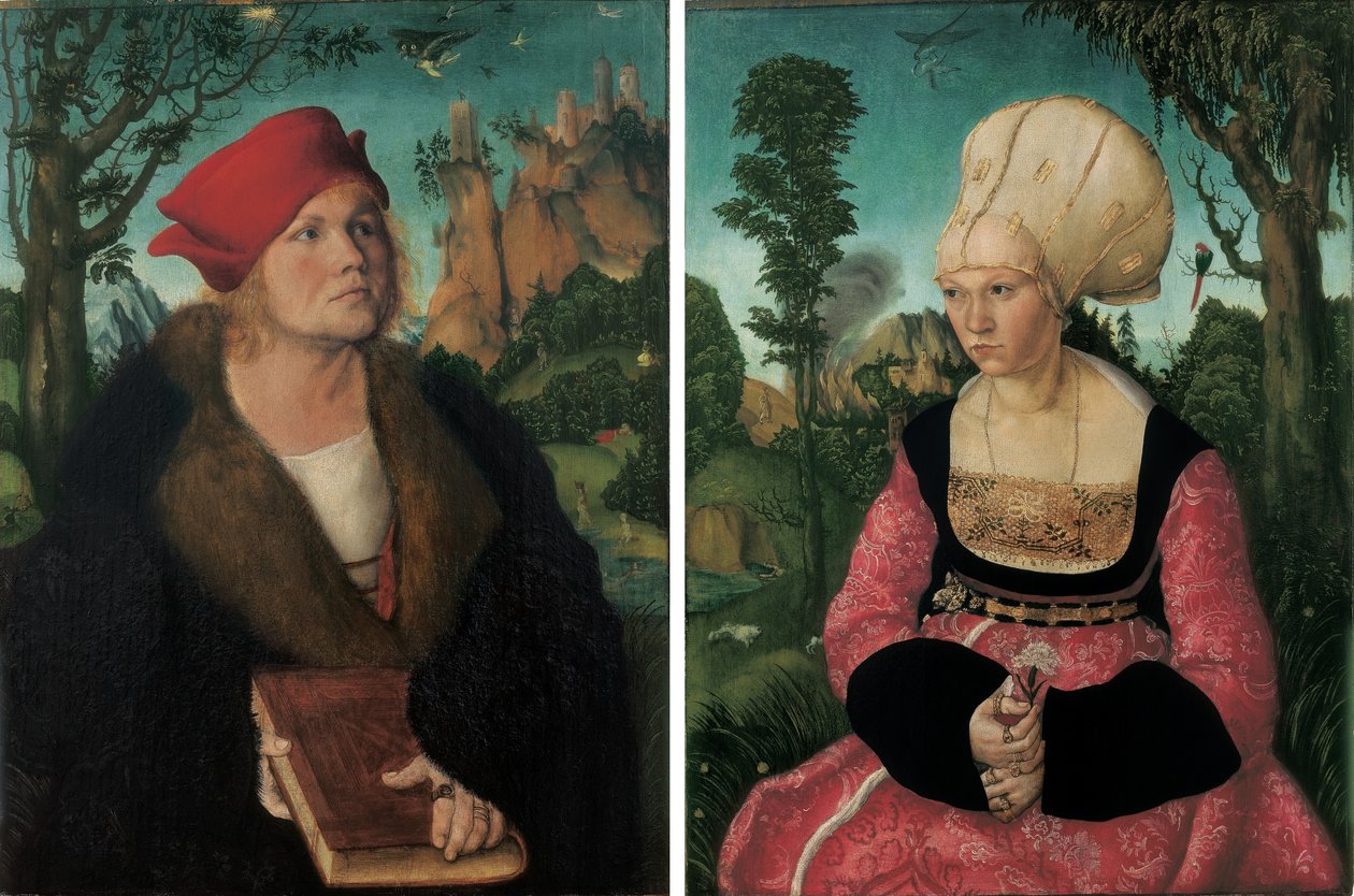 Johannes ve Anna Cuspinian by Lucas Cranach the Elder