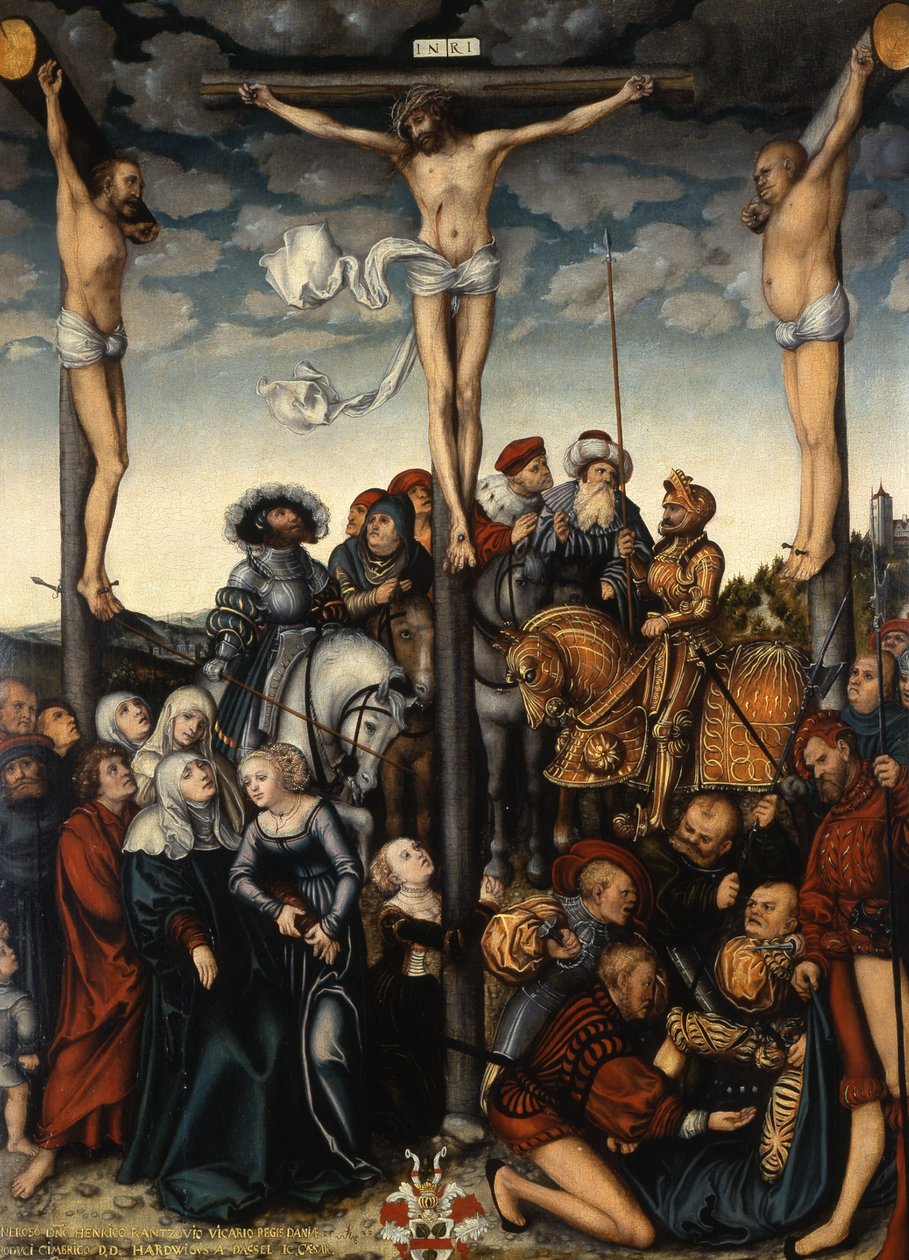 çarmıha germe by Lucas Cranach the Elder