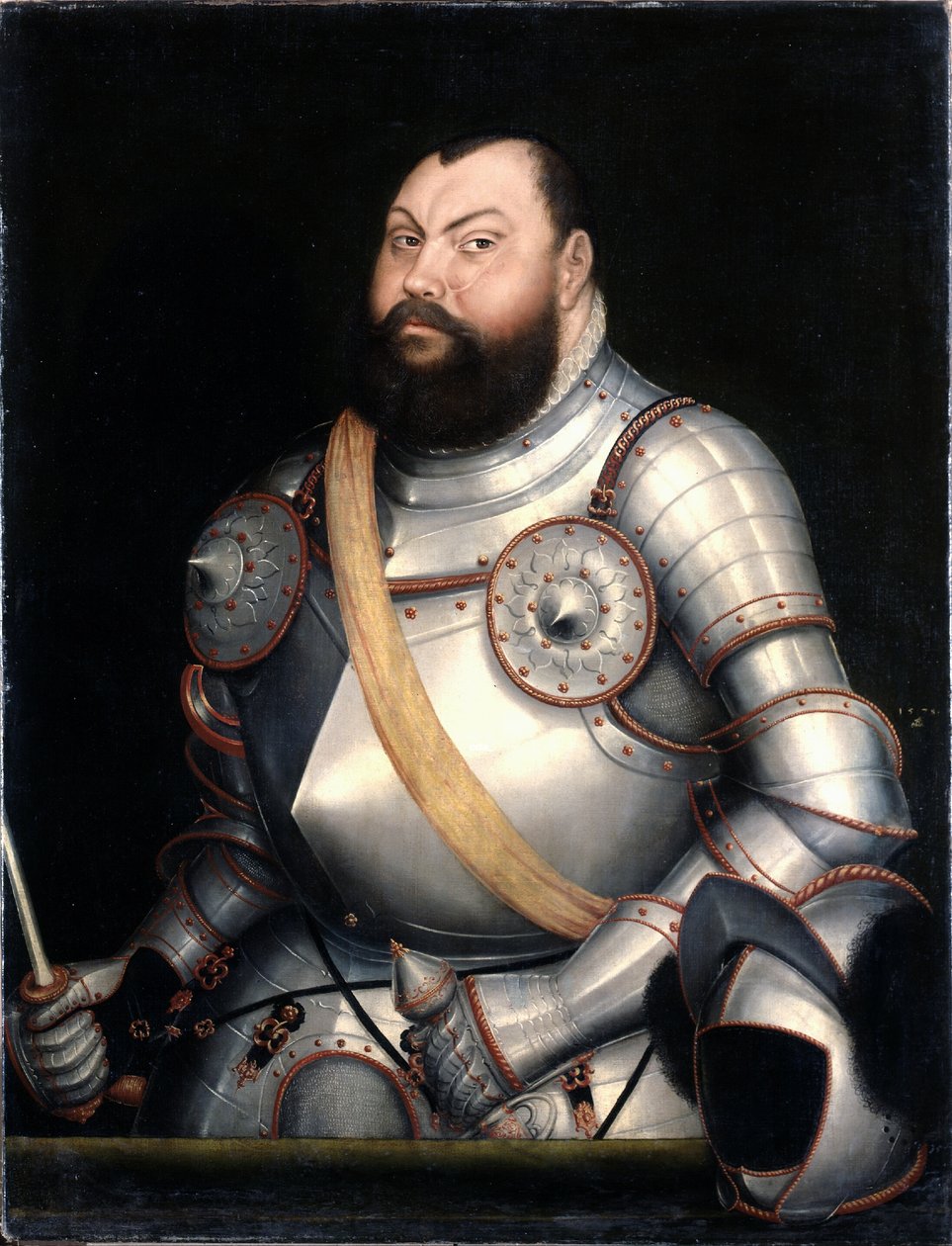 Seçmen Johann Friedrich, Saksonya Azizi by Lucas Cranach the Elder