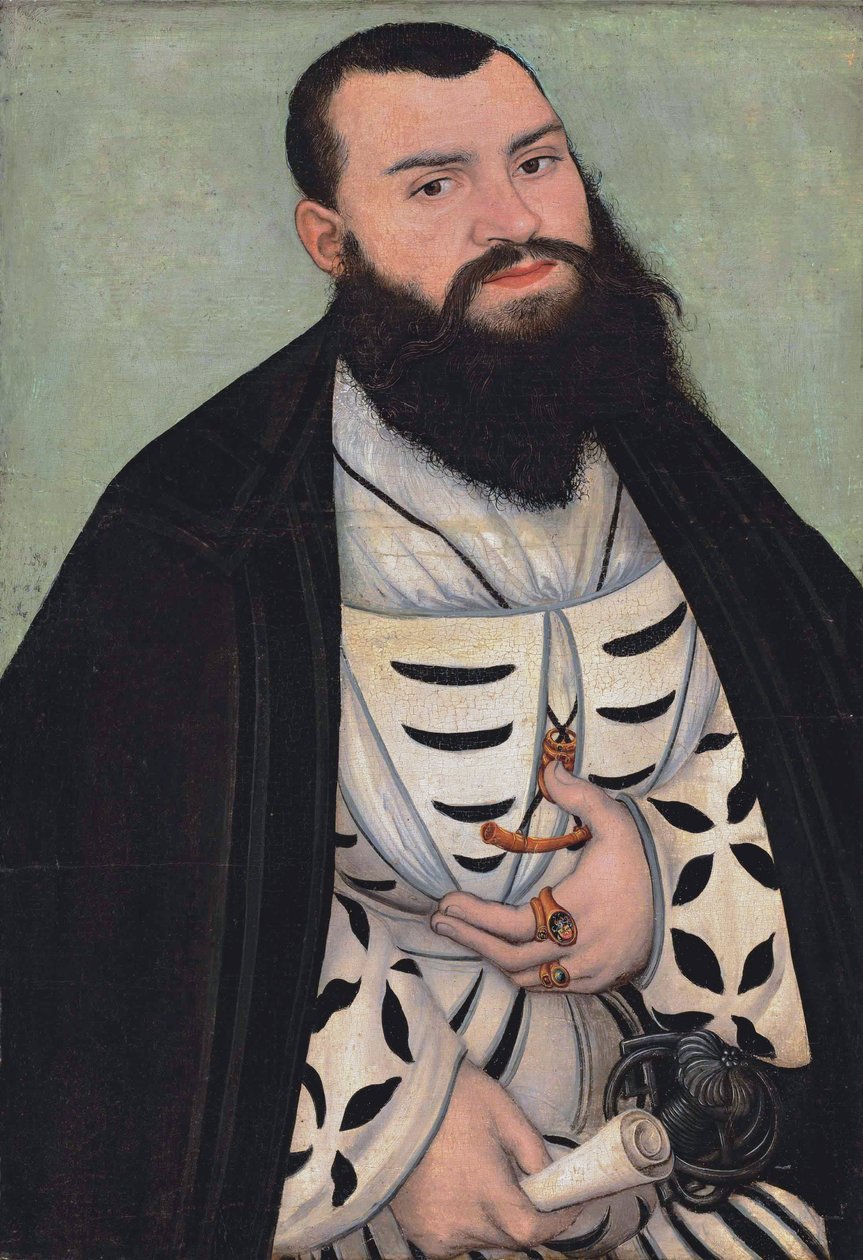 Dr. Johann Scheiring by Lucas Cranach the Elder