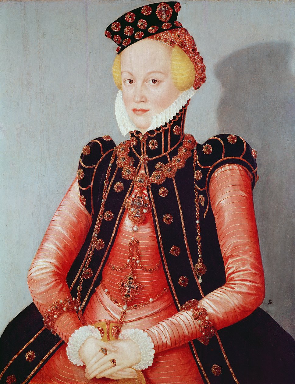 genç bir kadın portresi by Lucas Cranach the Elder