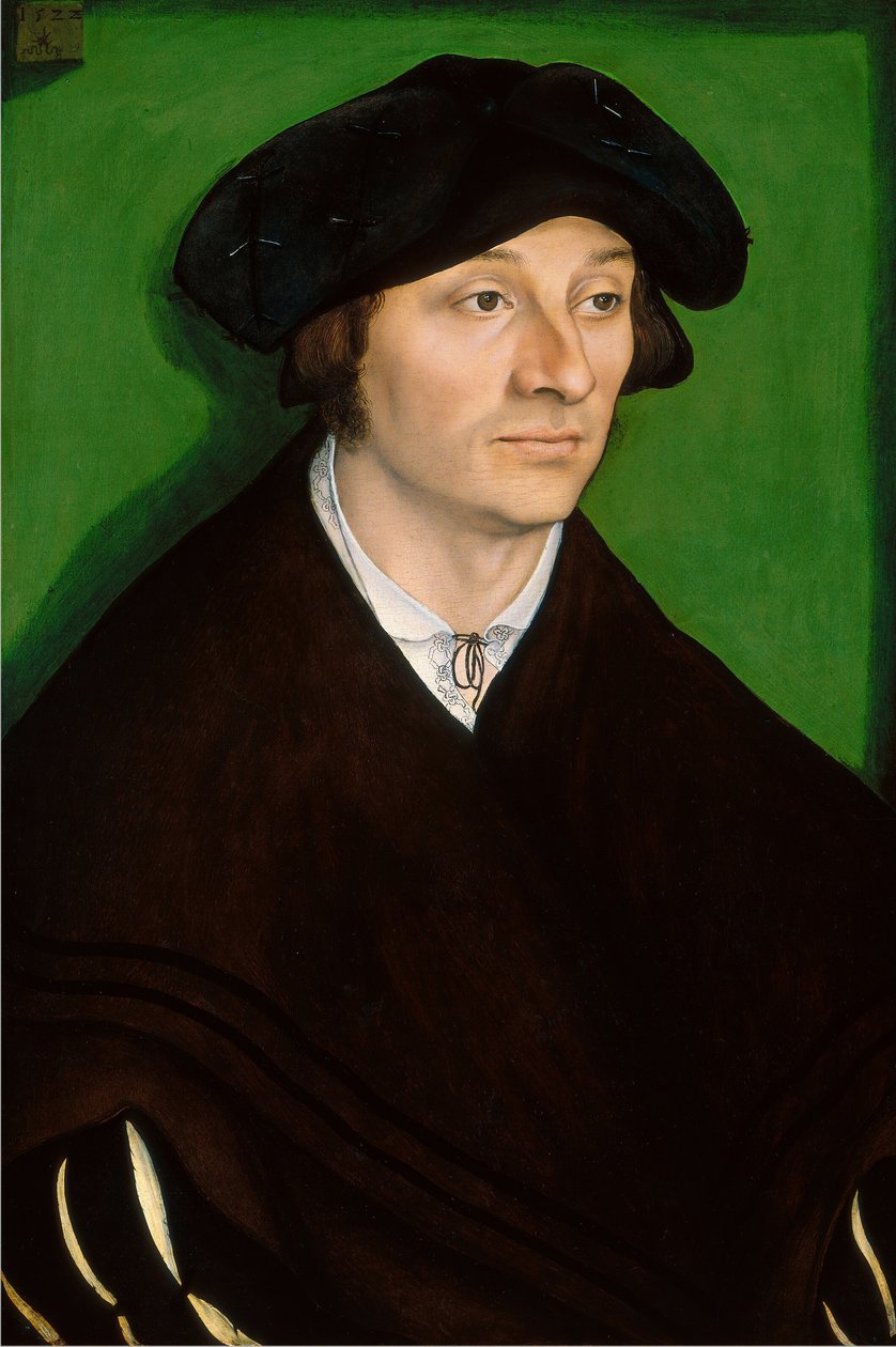 Bir adamın portresi by Lucas Cranach the Elder
