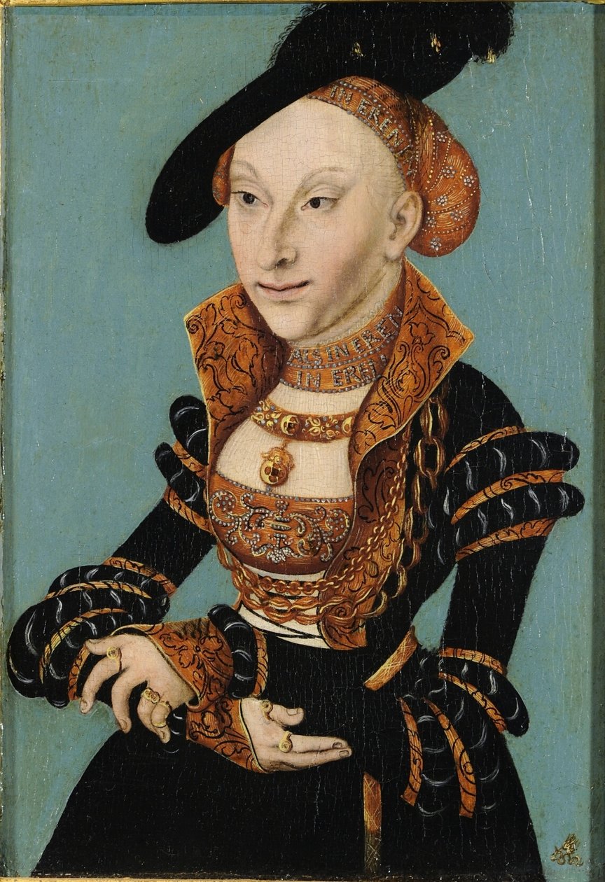 Cleveli Sybille by Lucas Cranach the Elder