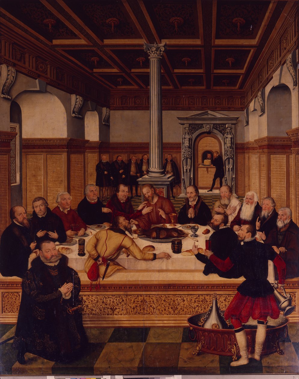 Son Akşam Yemeği by Lucas Cranach the Elder