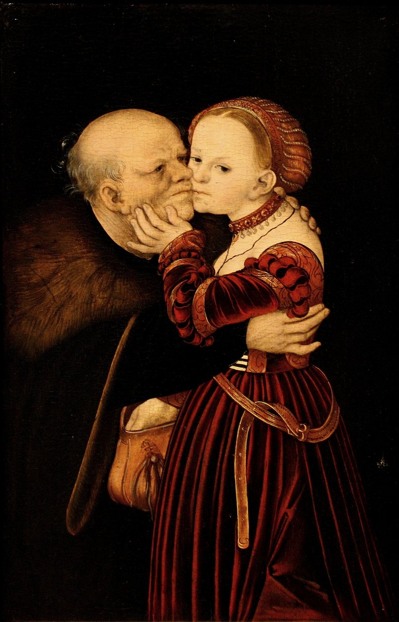 yaşlı aptal by Lucas Cranach the Elder