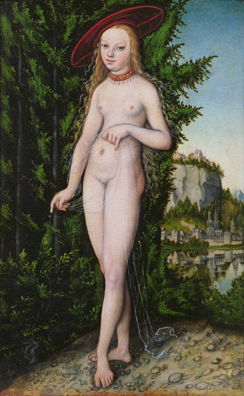 Manzaradaki Venüs, 1529 by Lucas Cranach the Elder