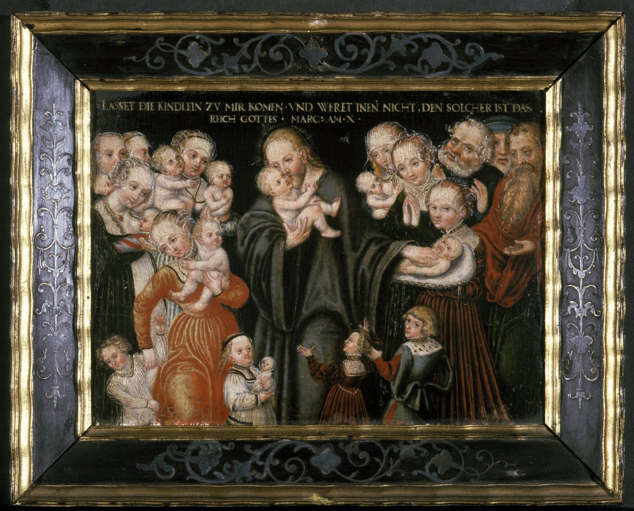 İsa çocukları kutsadı by Lucas Cranach the Elder