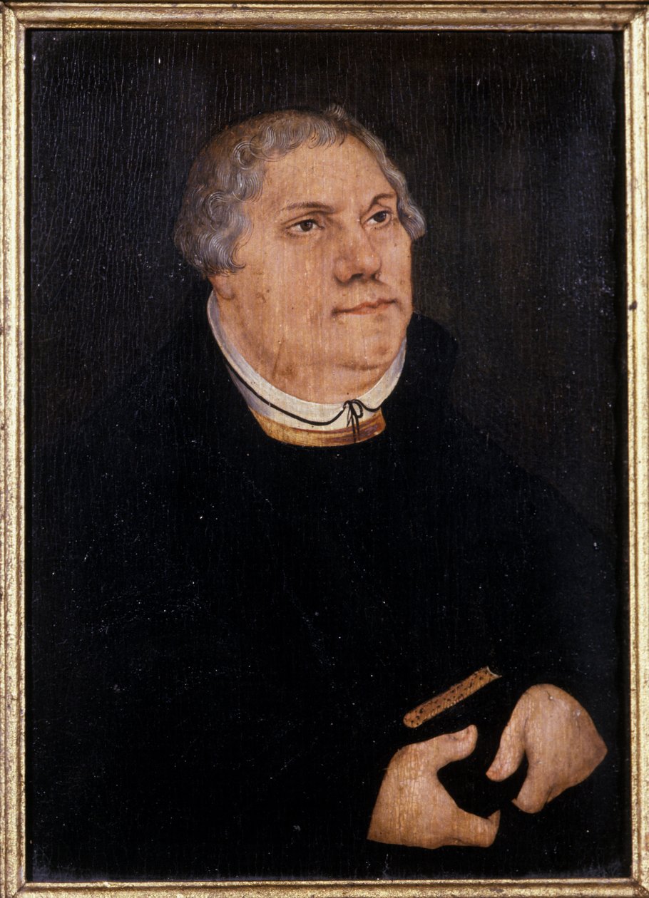 Martin Luther, 1539 by Lucas Cranach the Elder