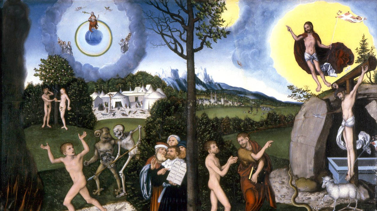 Felaket ve Kurtuluş 1529 by Lucas Cranach the Elder