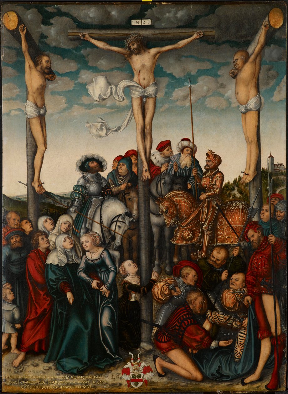 çarmıha germe by Lucas Cranach the Elder