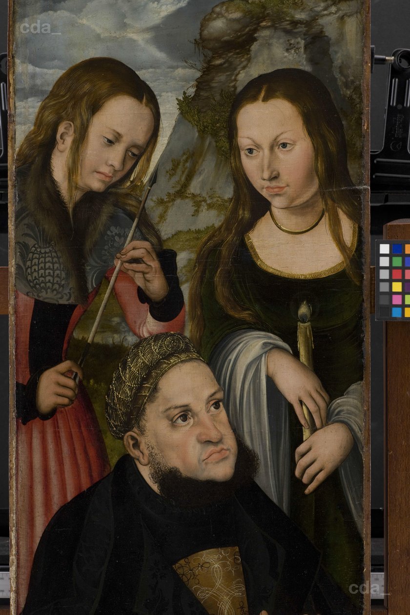 Seçmen Frederic Saksonya Bilgesi by Lucas Cranach the Elder