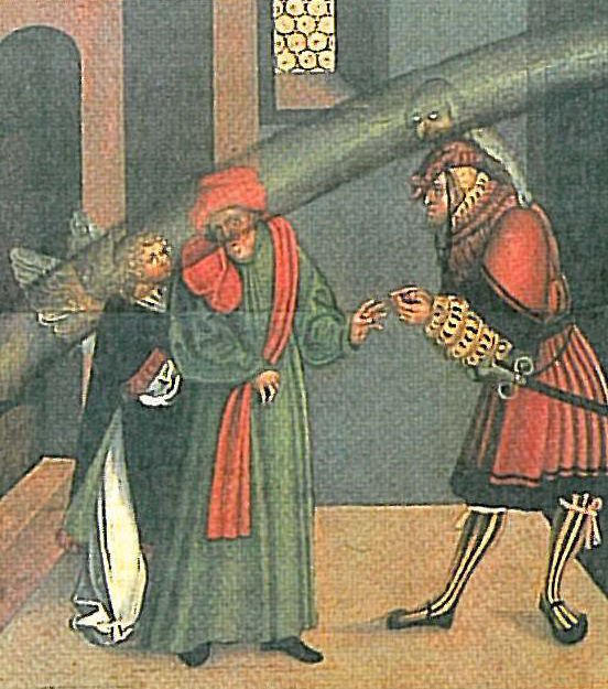 On Emir ikinci Emir detayı by Lucas Cranach the Elder