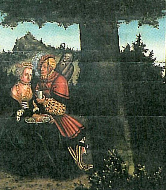 On Emir yedinci emir detayı by Lucas Cranach the Elder