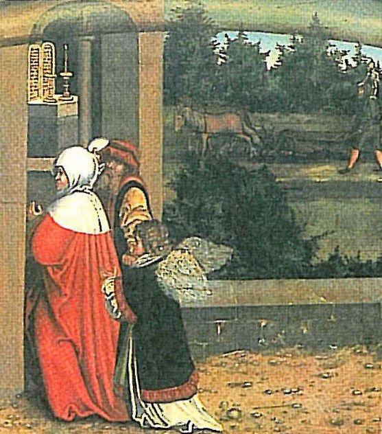 On Emir üçüncü Emir detayı by Lucas Cranach the Elder