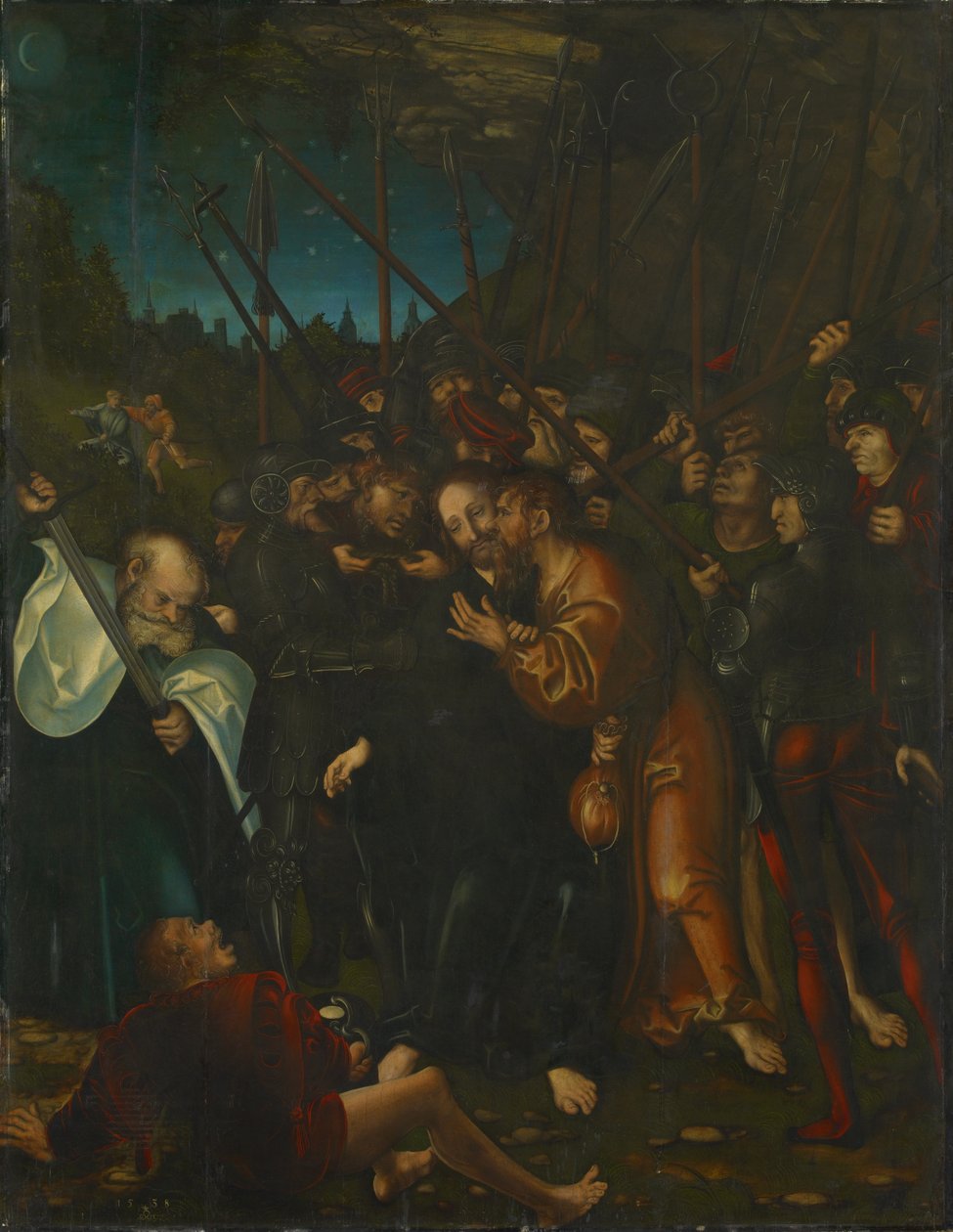 Gefangennahme Christi by Lucas Cranach the Elder