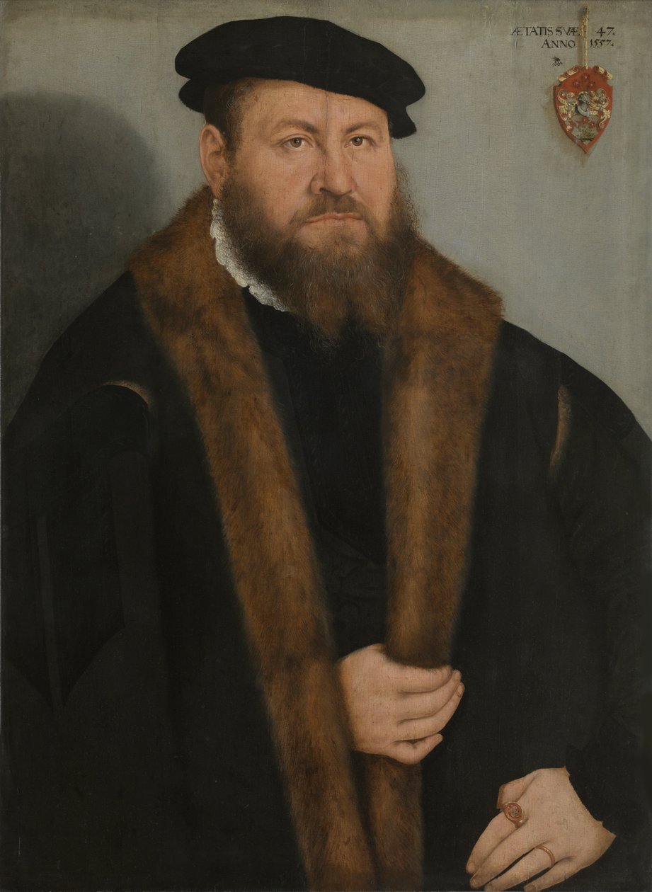 Bir Adamın Portresi by Lucas Cranach the Younger  