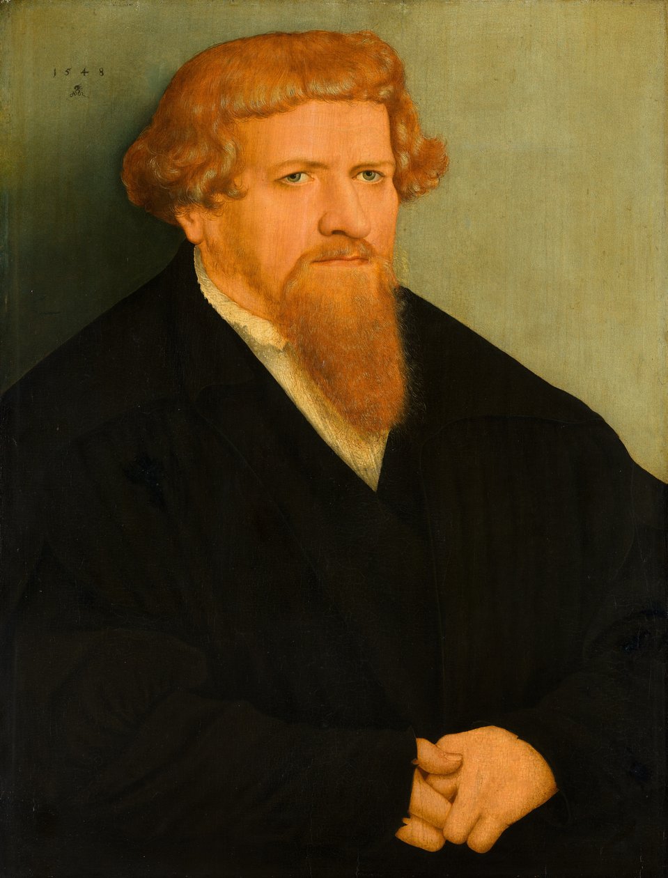 Kızıl Sakallı Bir Adamın Portresi by Lucas Cranach the Younger  