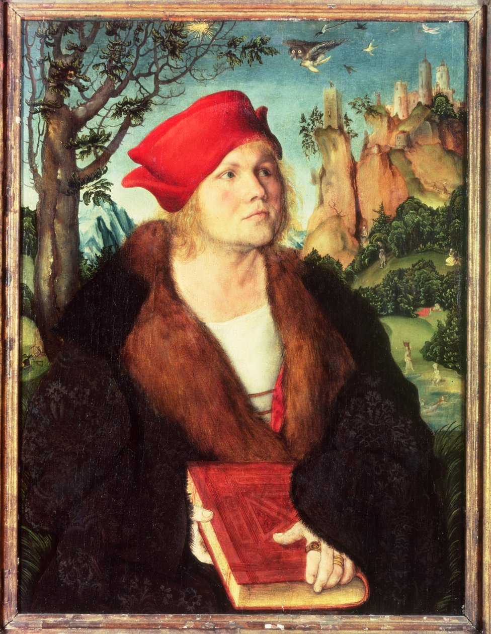 Johannes Cuspinian, 15021503 by Lucas Cranach the Elder