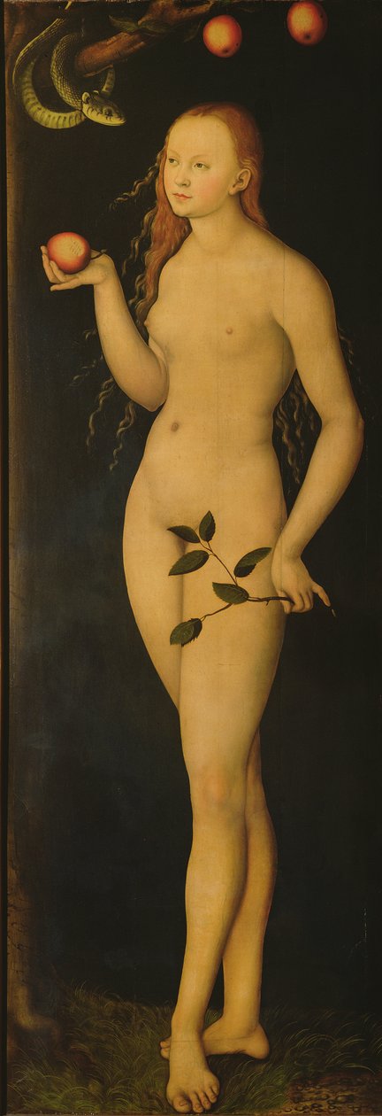 Eve, 1528  by Lucas Cranach the Elder