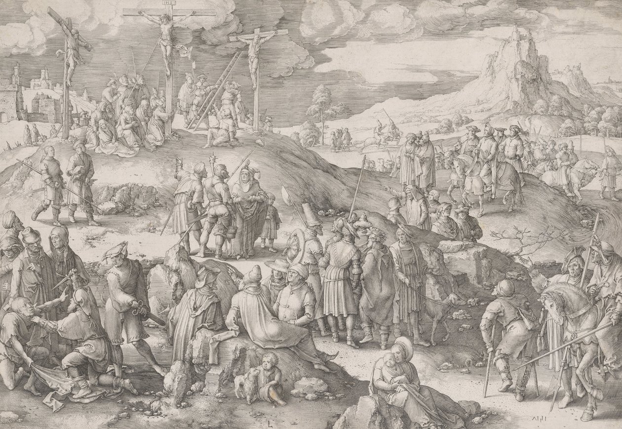Golgota by Lucas van Leyden