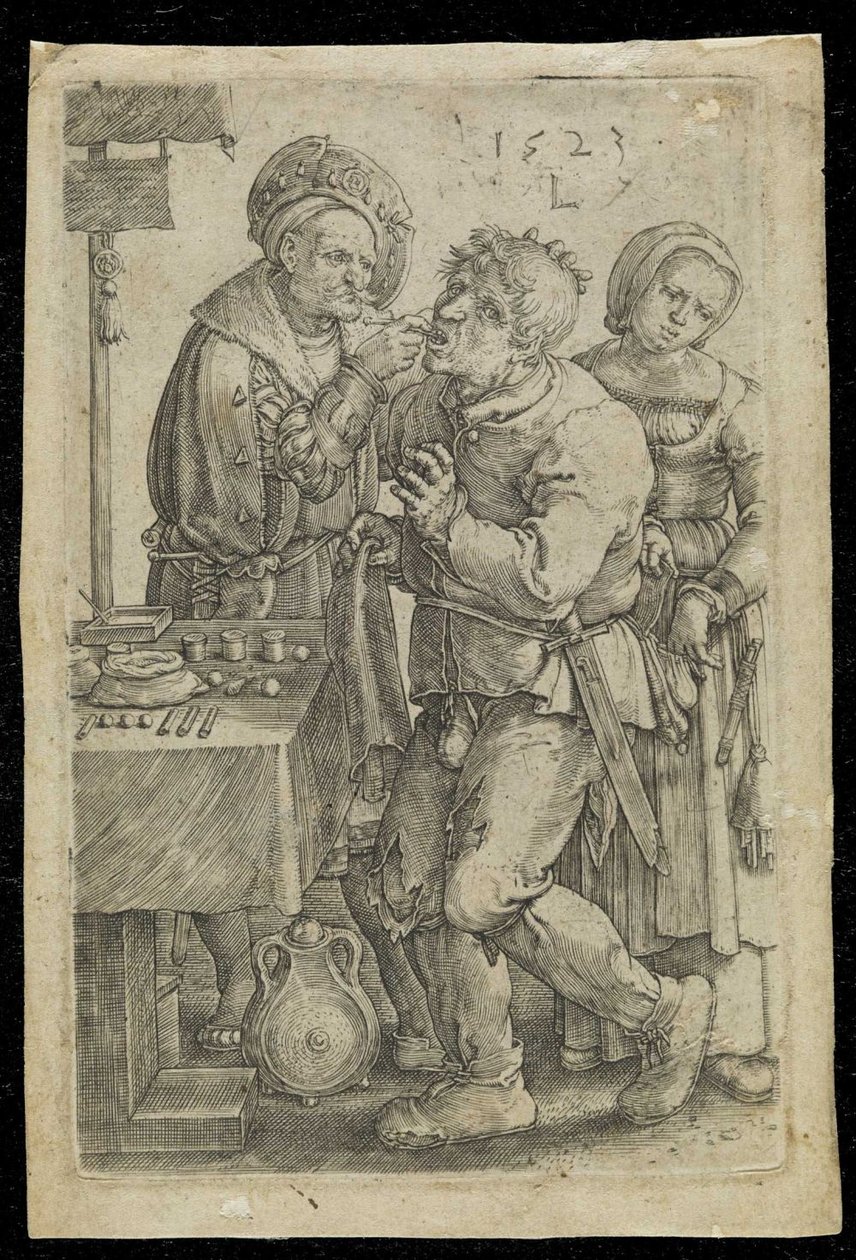 Dişçi by Lucas van Leyden