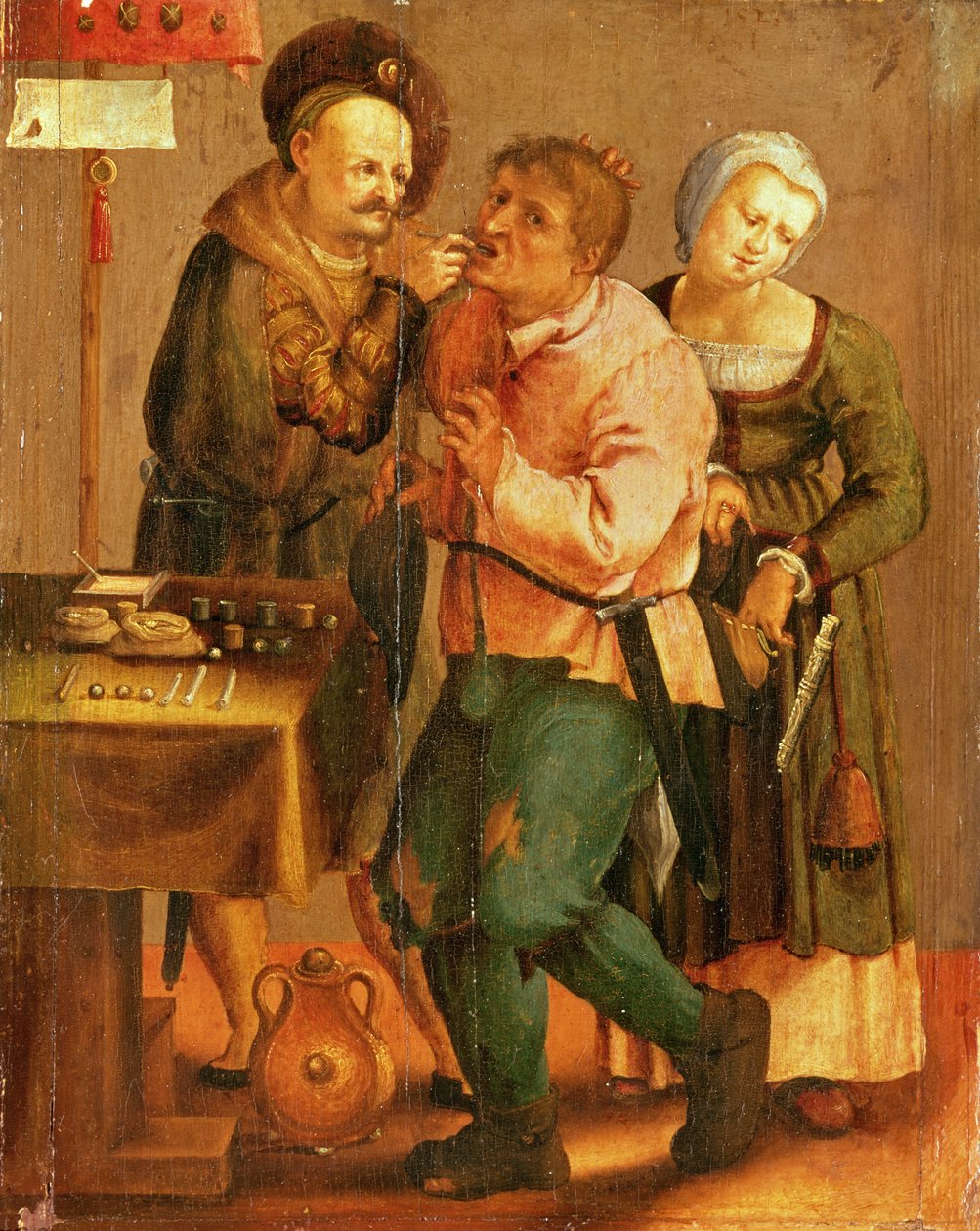Diş çekimi by Lucas van Leyden