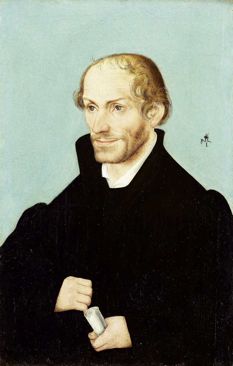 Philipp Melanchthon, Reformun Önde Gelen Kişisi by Lucas Cranach (I) (workshop of)