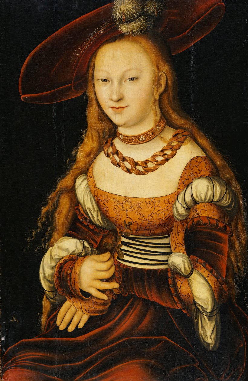Genç Bir Hanımın Portresi, c.1350 by Lucas Cranach