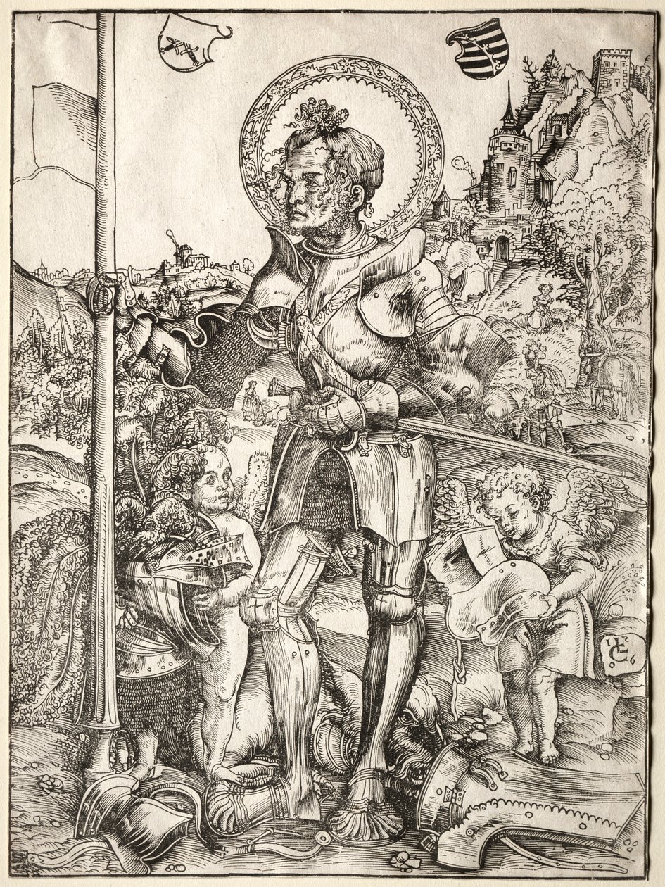 Aziz George Ayakta by Lucas Cranach