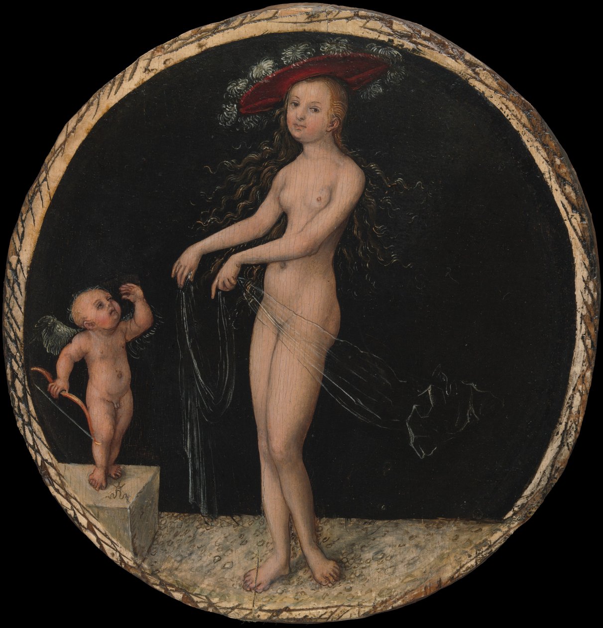 Venüs ve Aşk Tanrısı, c.1525-7 by Lucas Cranach the Elder