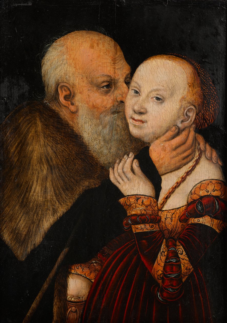 Garip çift by Lucas Cranach d. Ä.