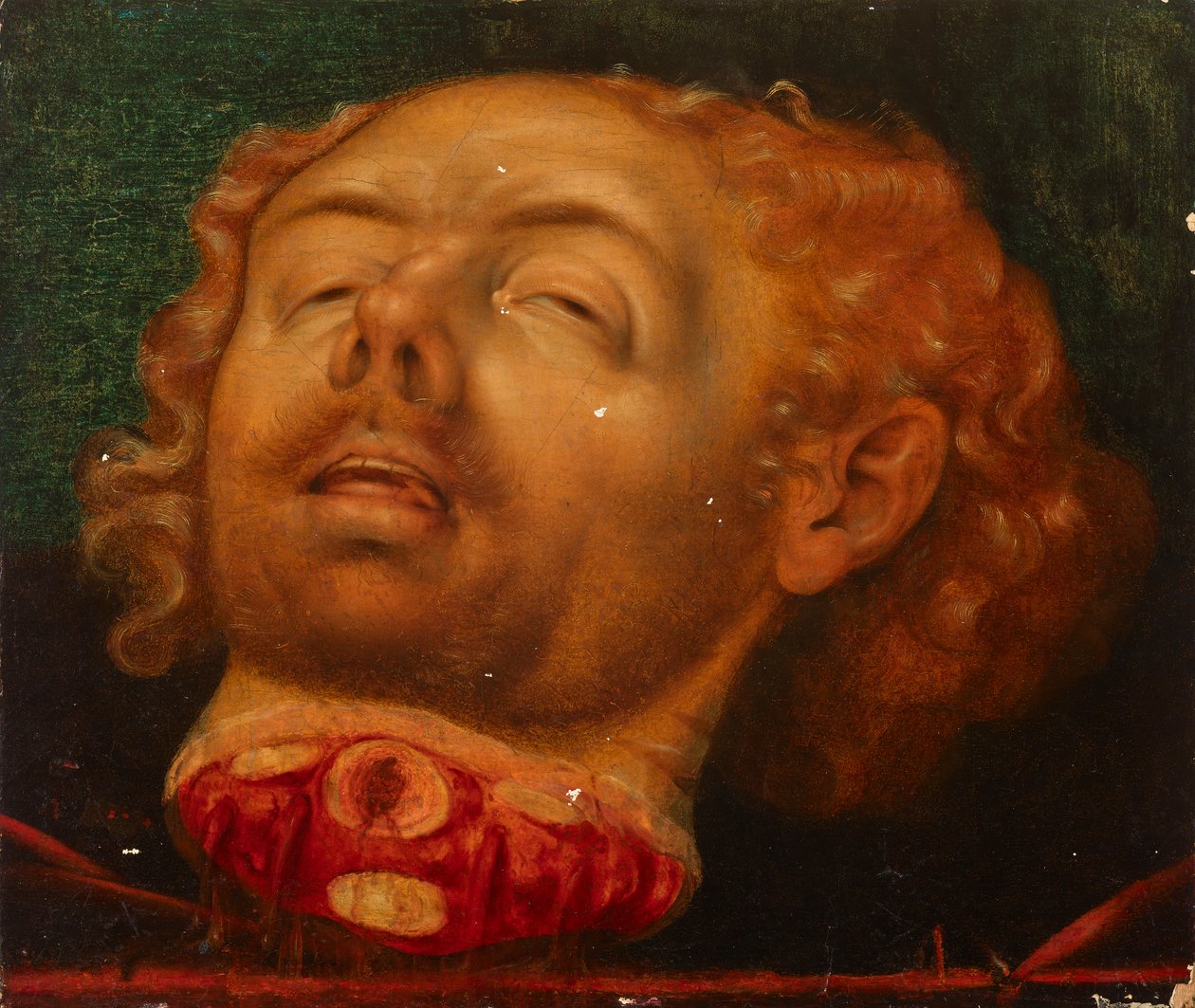 Holofernes Başkanı veya Vaftizci Yahya (parça) by Lucas Cranach d. Ä.