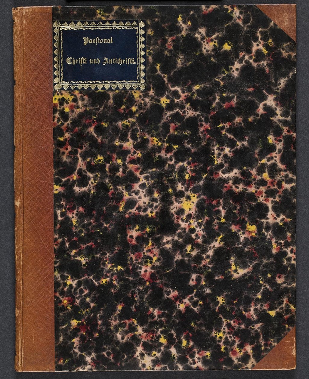 Tutkulu Christi ve Antishristi by Lucas Cranach d.Æ.