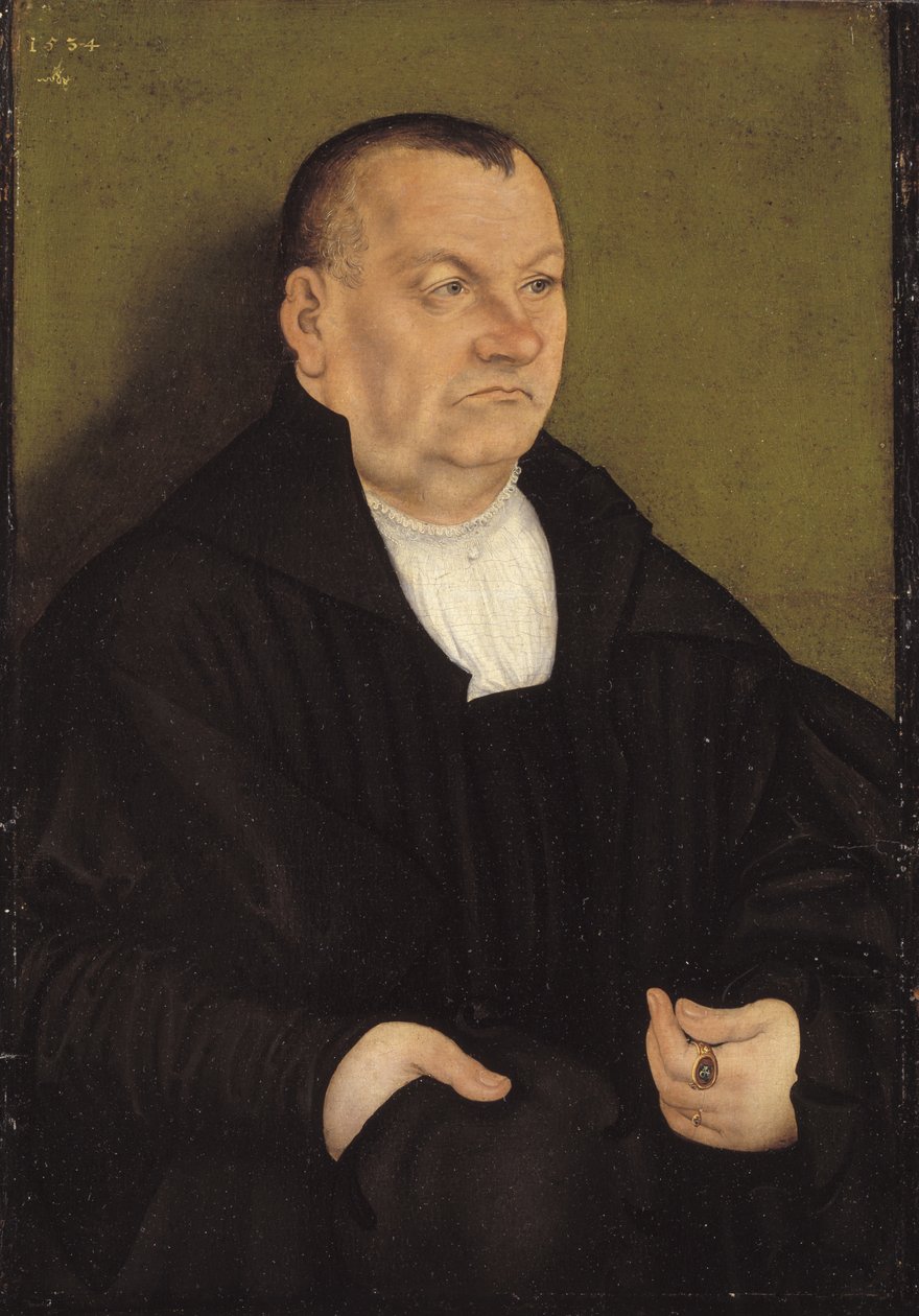 Bir Adamın Portresi by Lucas Cranach d.Æ.