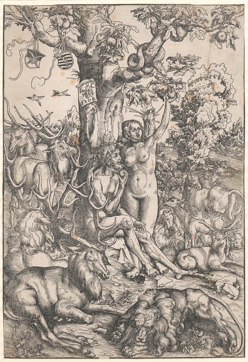 İnsanın Düşüşü by Lucas Cranach d.Æ.