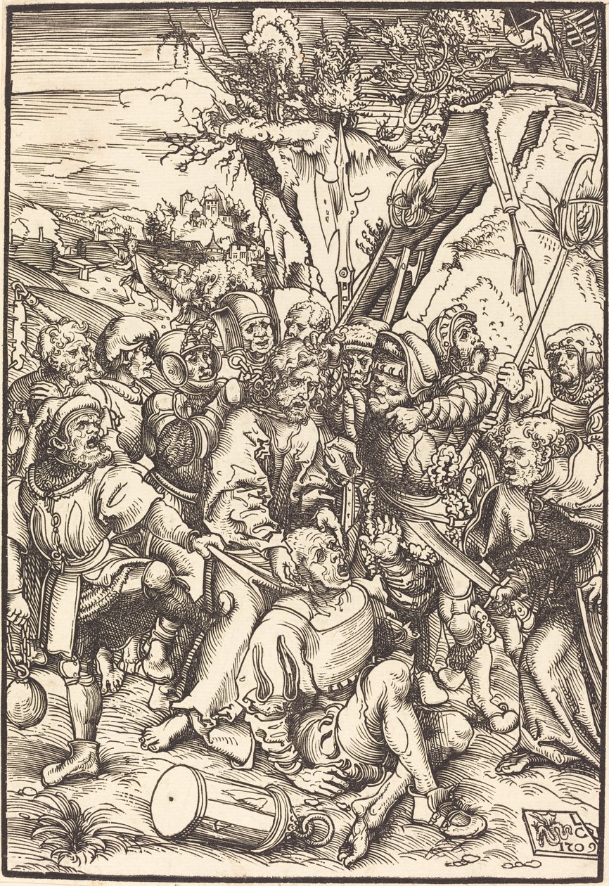 İsa Tutsak Alındı by Lucas Cranach the Elder