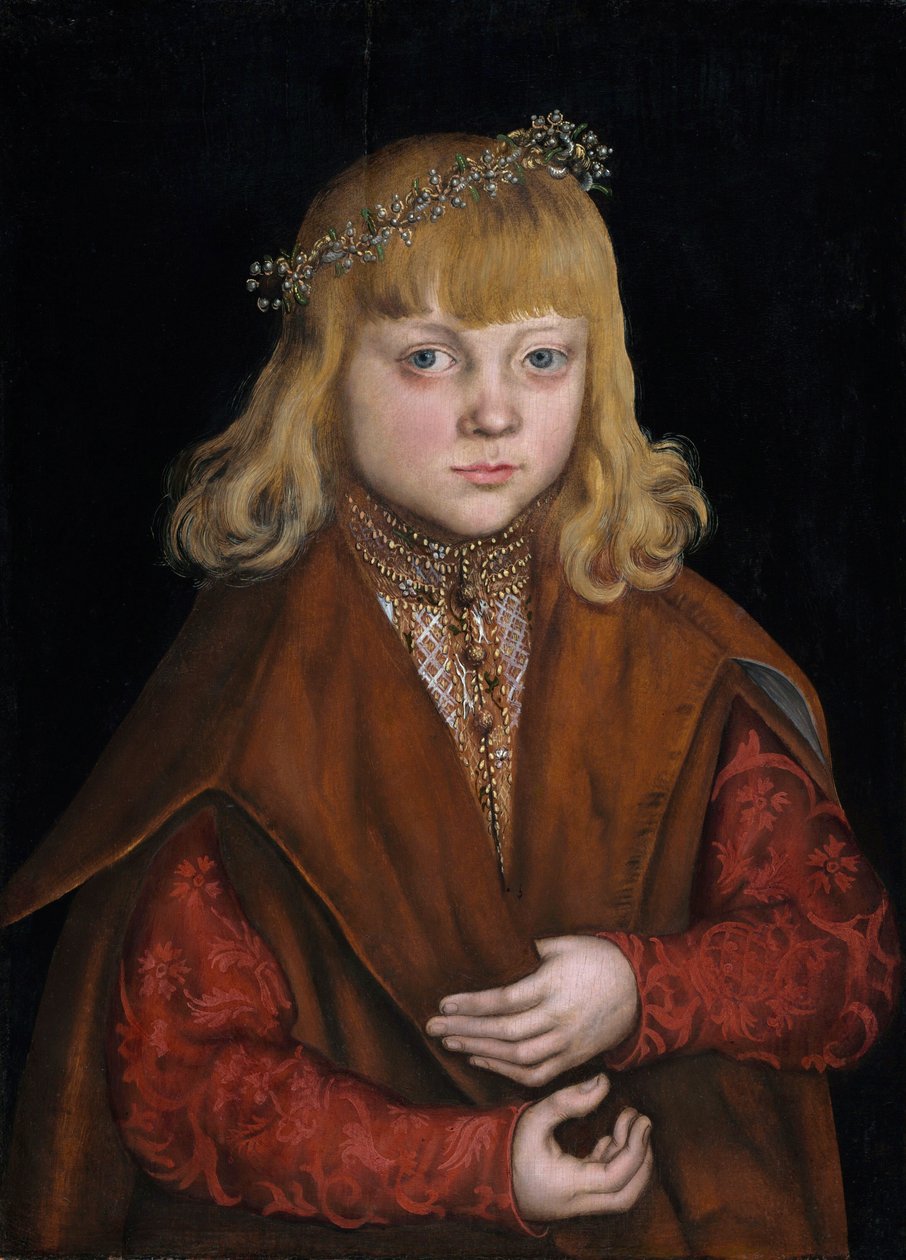 Bir Sakson prensi by Lucas Cranach the Elder
