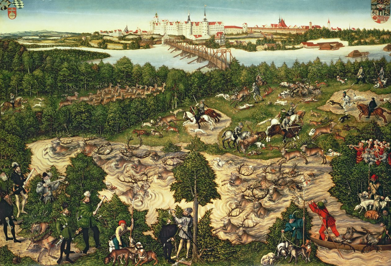 Hartenfels Kalesi yakınlarında İmparator V. Charles