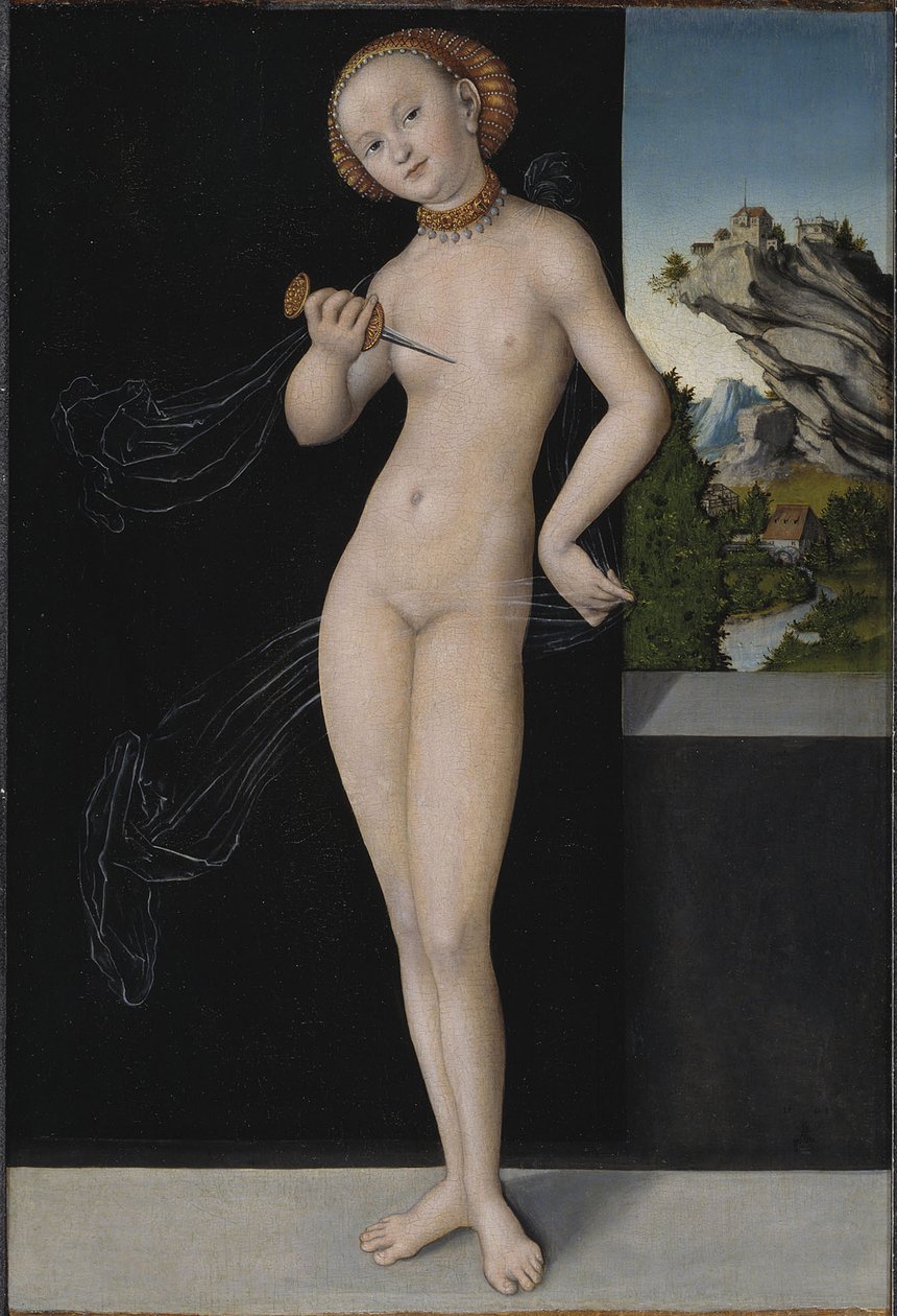 Lucretia, 1528 by Lucas Cranach the Elder