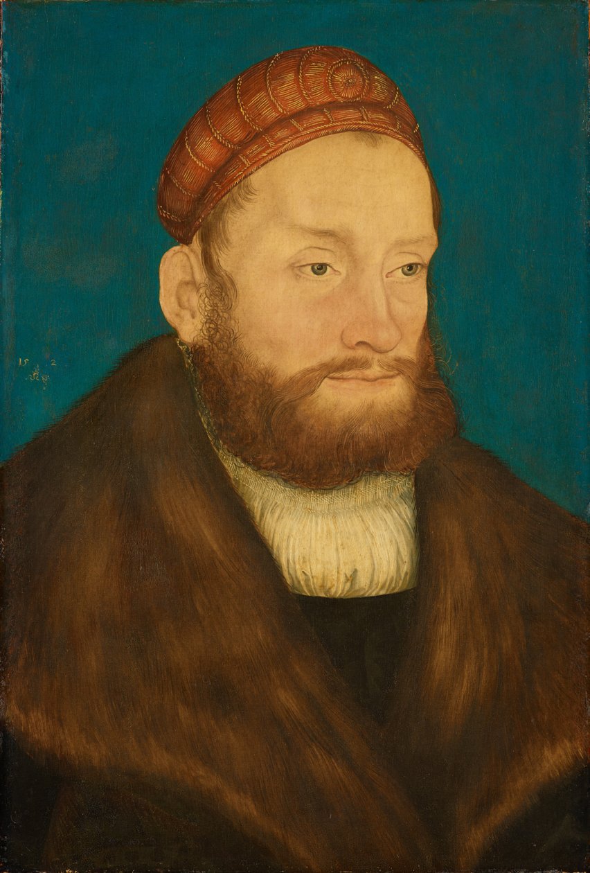 Uç beyi Casimir von Brandenburg-Kulmbach by Lucas Cranach the Elder