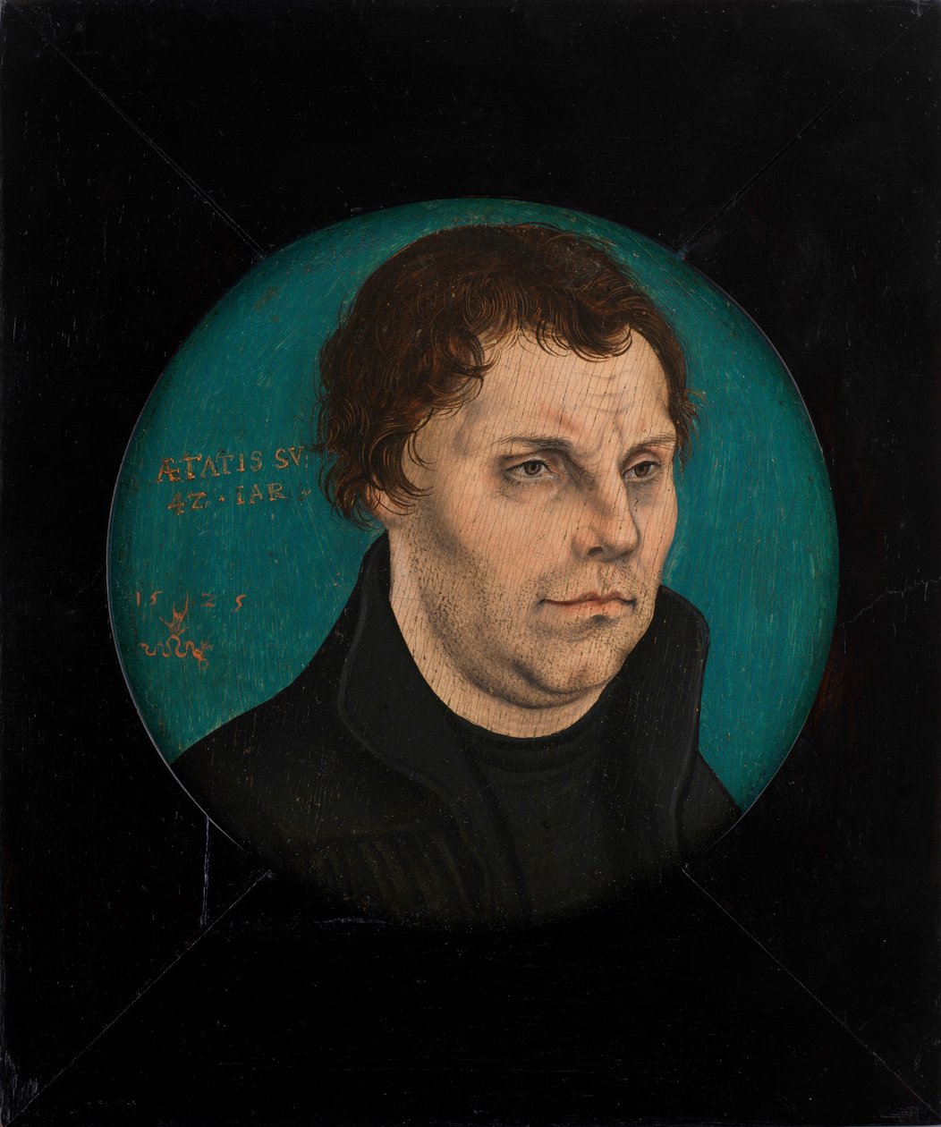 Martin Luther 1483-1546, 1525 by Lucas Cranach the Elder