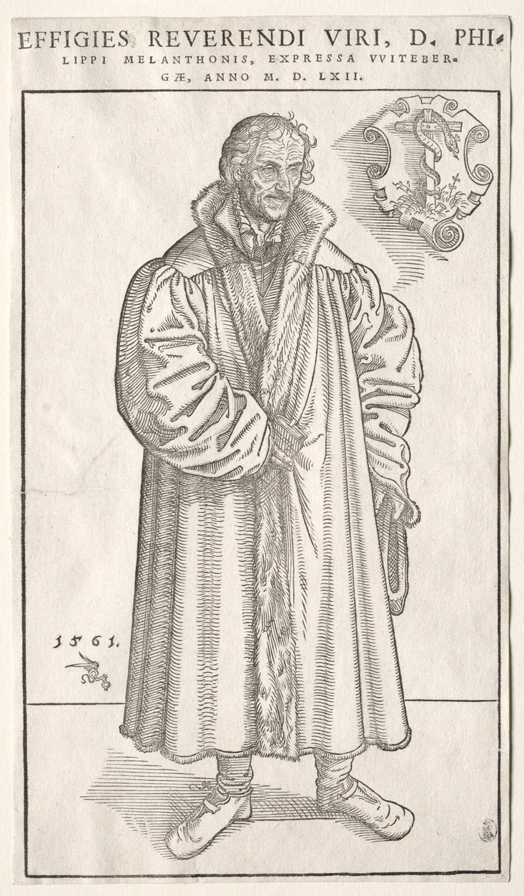 Philip Melanchthon. by Lucas Cranach the Elder