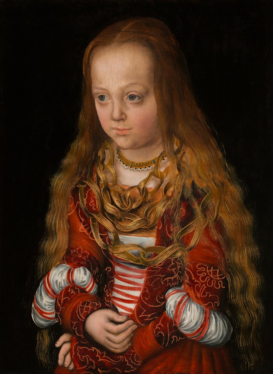 Sakson prensesinin portresi by Lucas Cranach the Elder