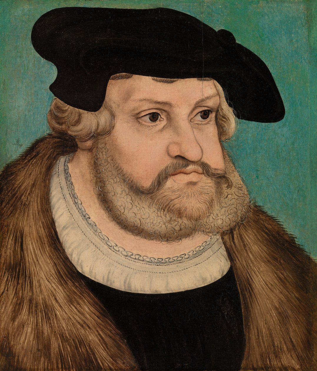 Saksonya Dükü Bilge Frederick'in Portresi by Lucas Cranach the Elder