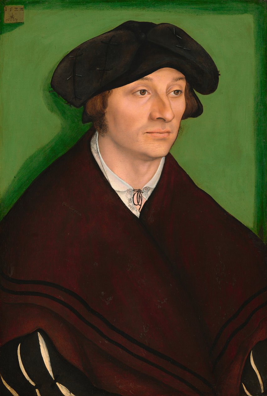 Bir Adamın Portresi by Lucas Cranach the Elder