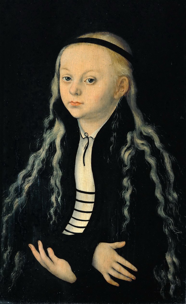 Genç bir kızın portresi (muhtemelen Magdalena Luther
