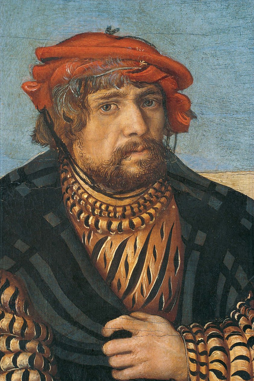 Kutsal Ailede Otoportre, c. 1510 by Lucas Cranach the Elder