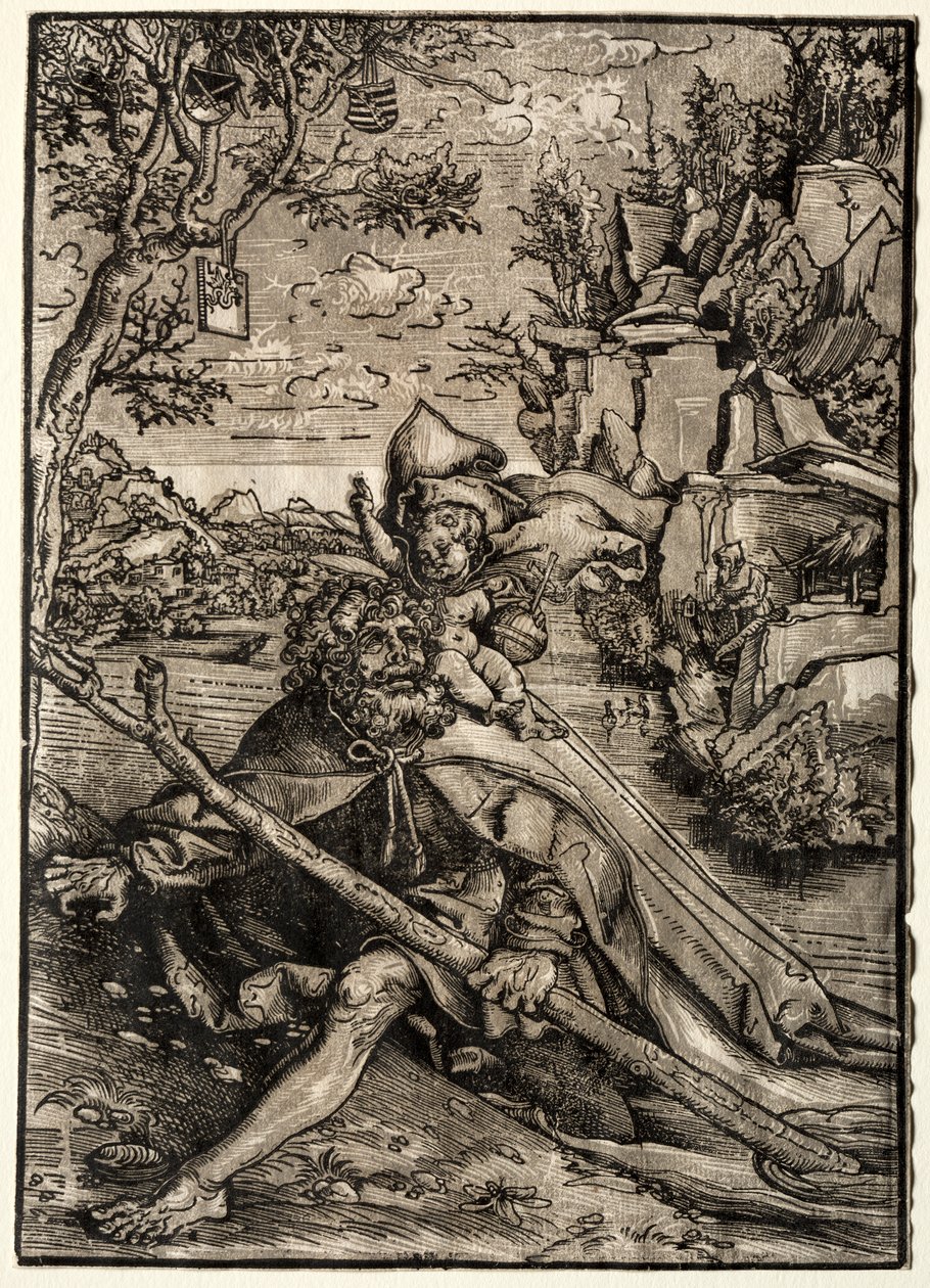 Aziz Christopher, c. 1509. by Lucas Cranach the Elder