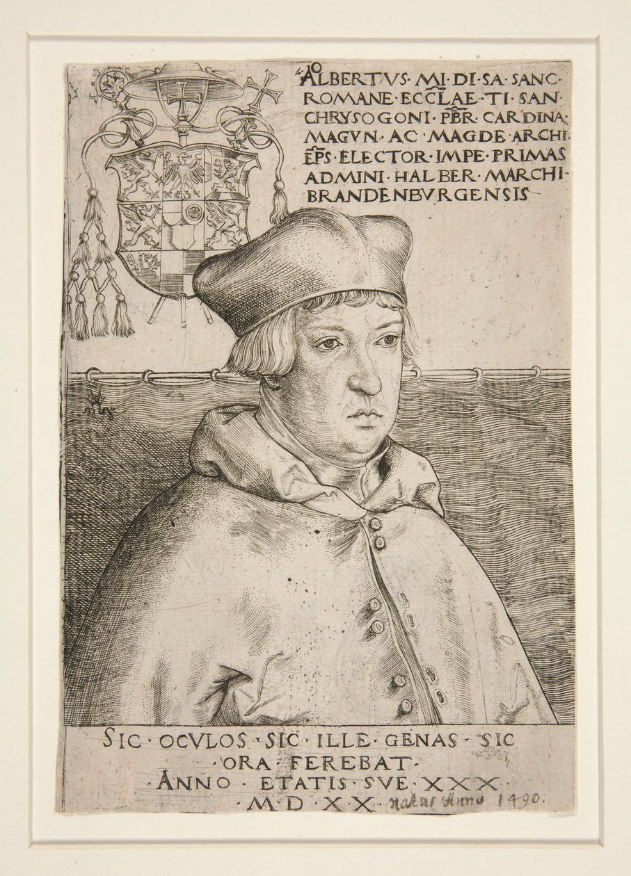 Brandenburg Kardinal Albrecht by Lucas Cranach the Elder